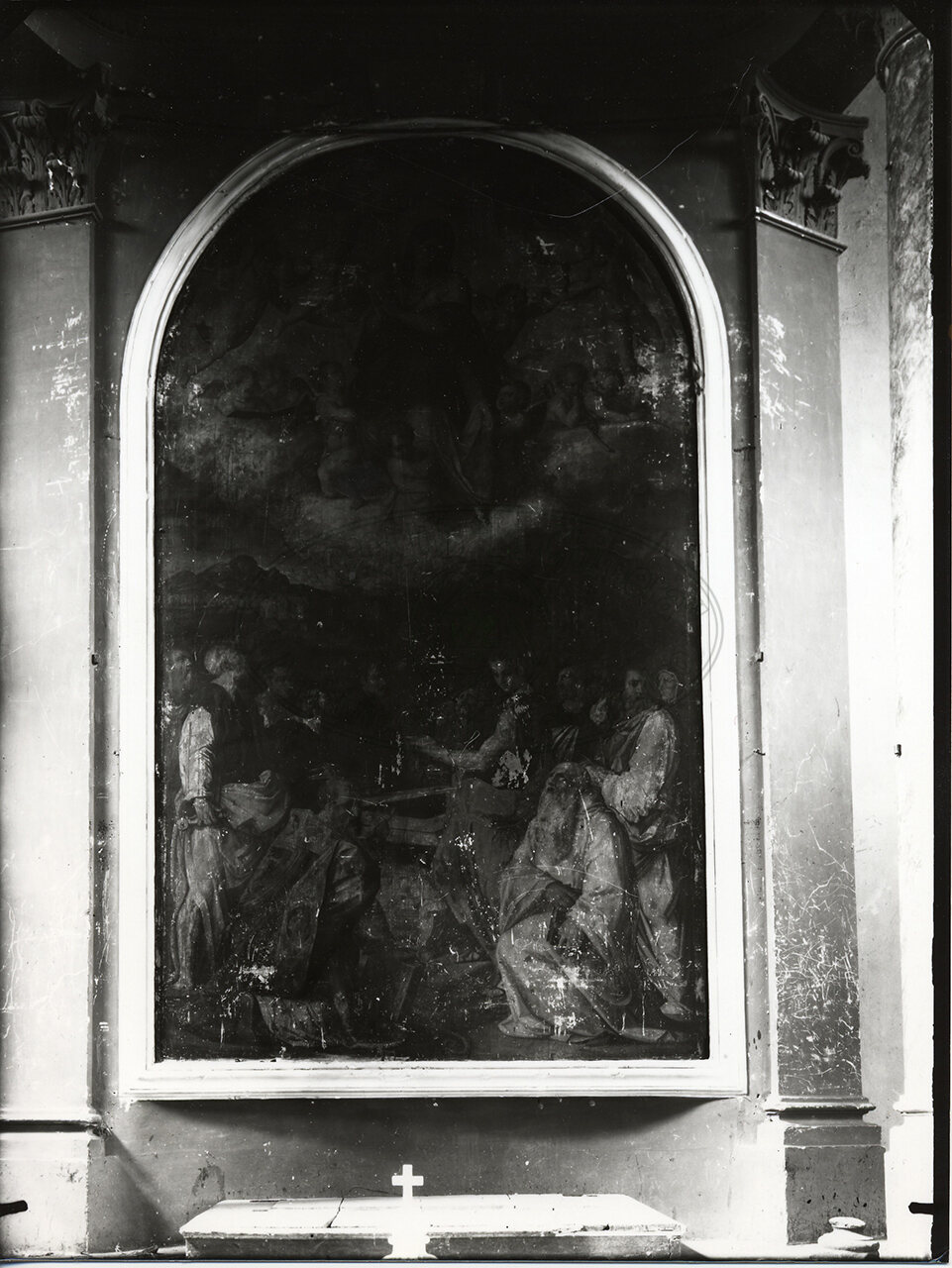 Arezzo Dipinto Vasari Assunzione Della Vergine