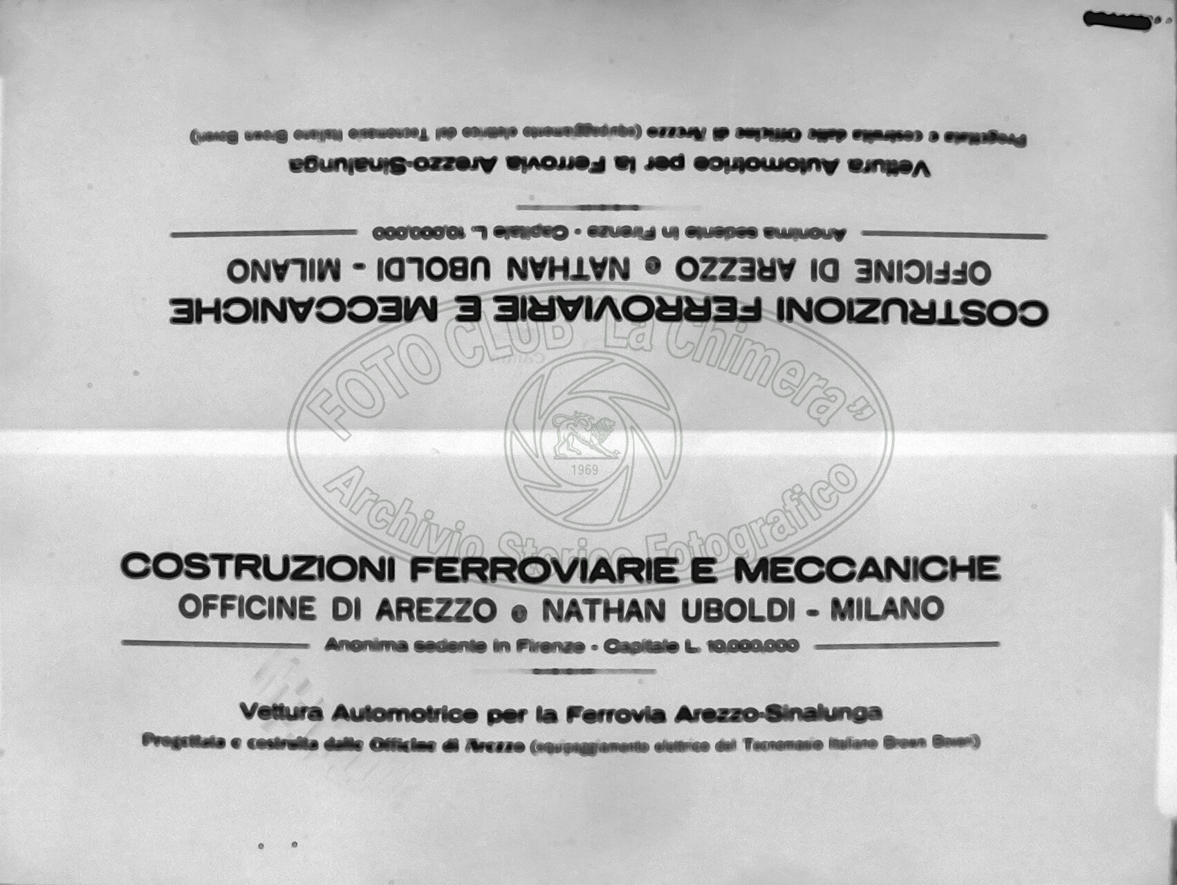 Arezzo Fabbricone Targa S A C F E M