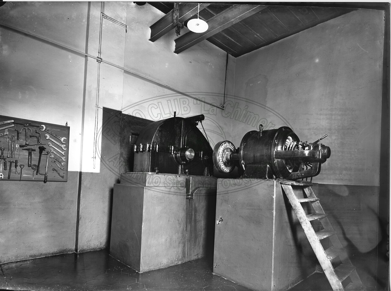 Rassina Cementeria Di Begliano Sala Del Motore Del Mulino