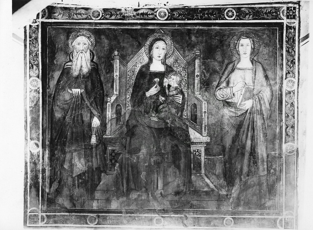 Castiglion Fiorentino Loggiato Di S Francesco Quadro Nuovo Scoperto