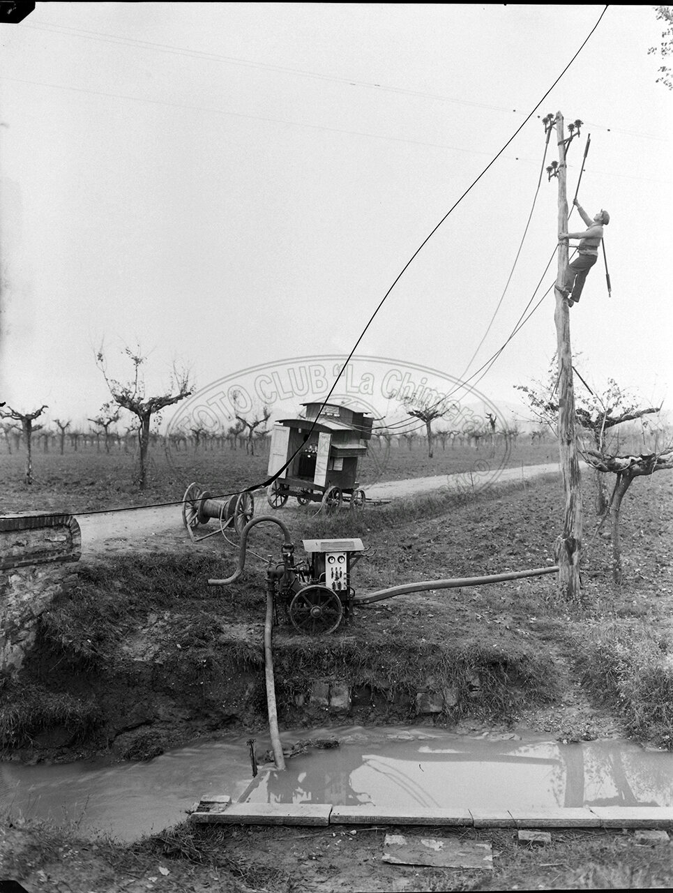 Sansepolcro Fattoria Di Grignano Impianto Idraulico Volante Per Irrigazione
