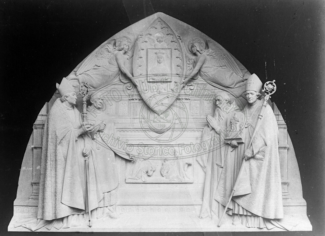 Duomo Facciata Coronazione Madonna Del Conforto Scultore G Cassioli