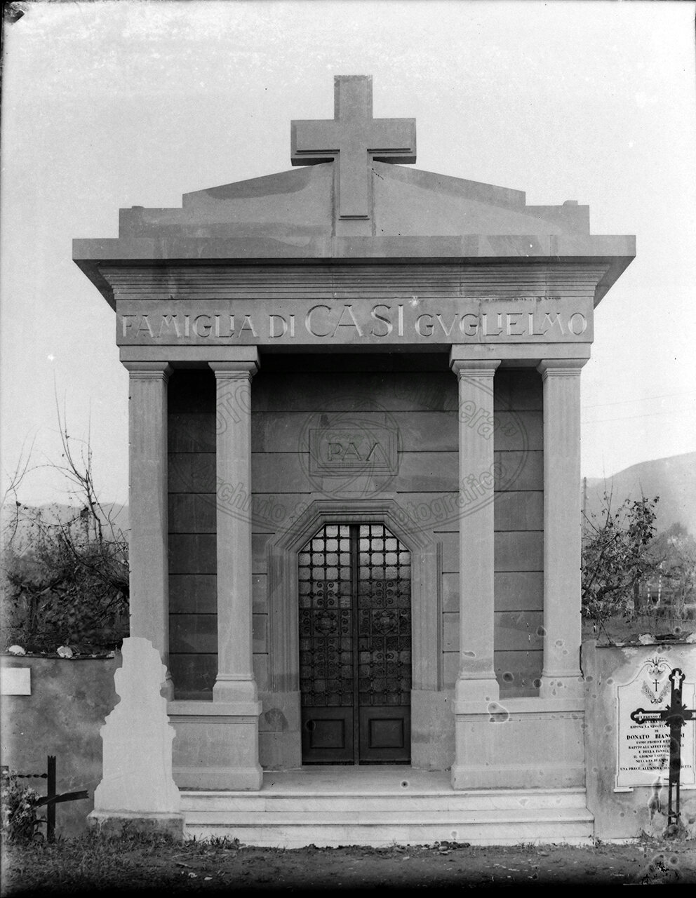 Santa Firmina Cappella Votiva Famiglia Casi Facciata