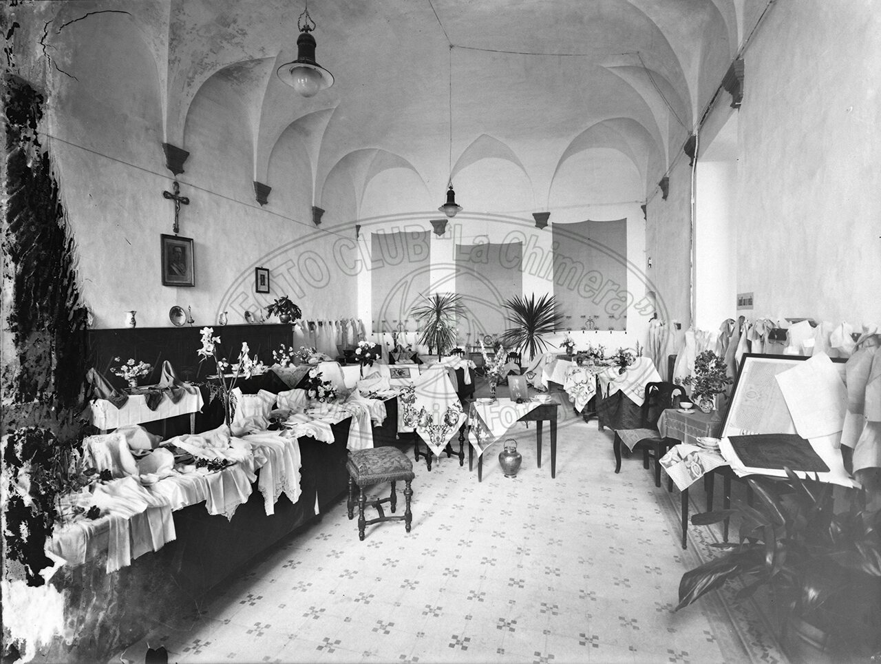 Regia Scuola Professionale Di S Caterina Esposizione Dei Lavori