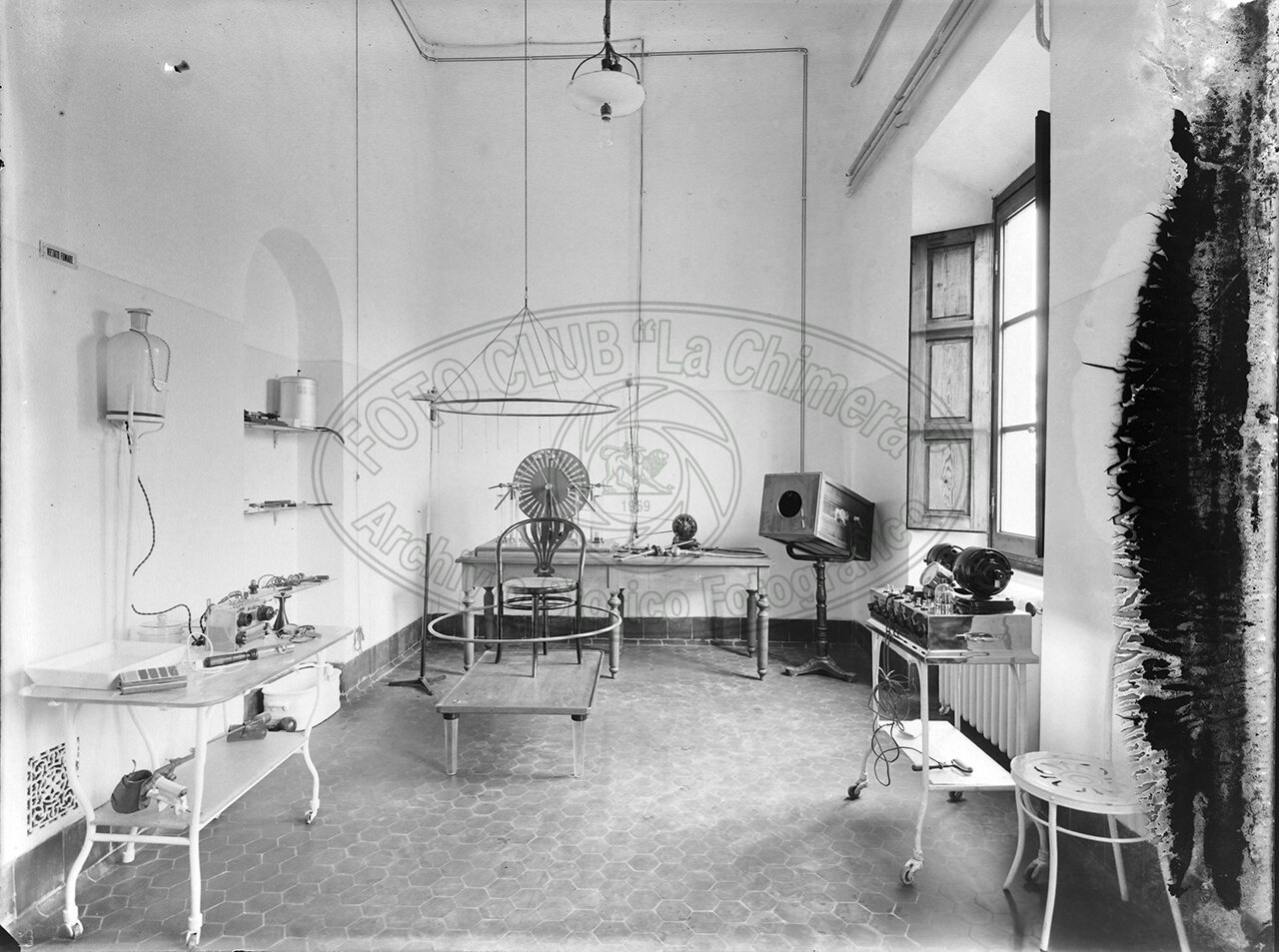 Manicomio Padiglione Gabinetto Cure Fisiche