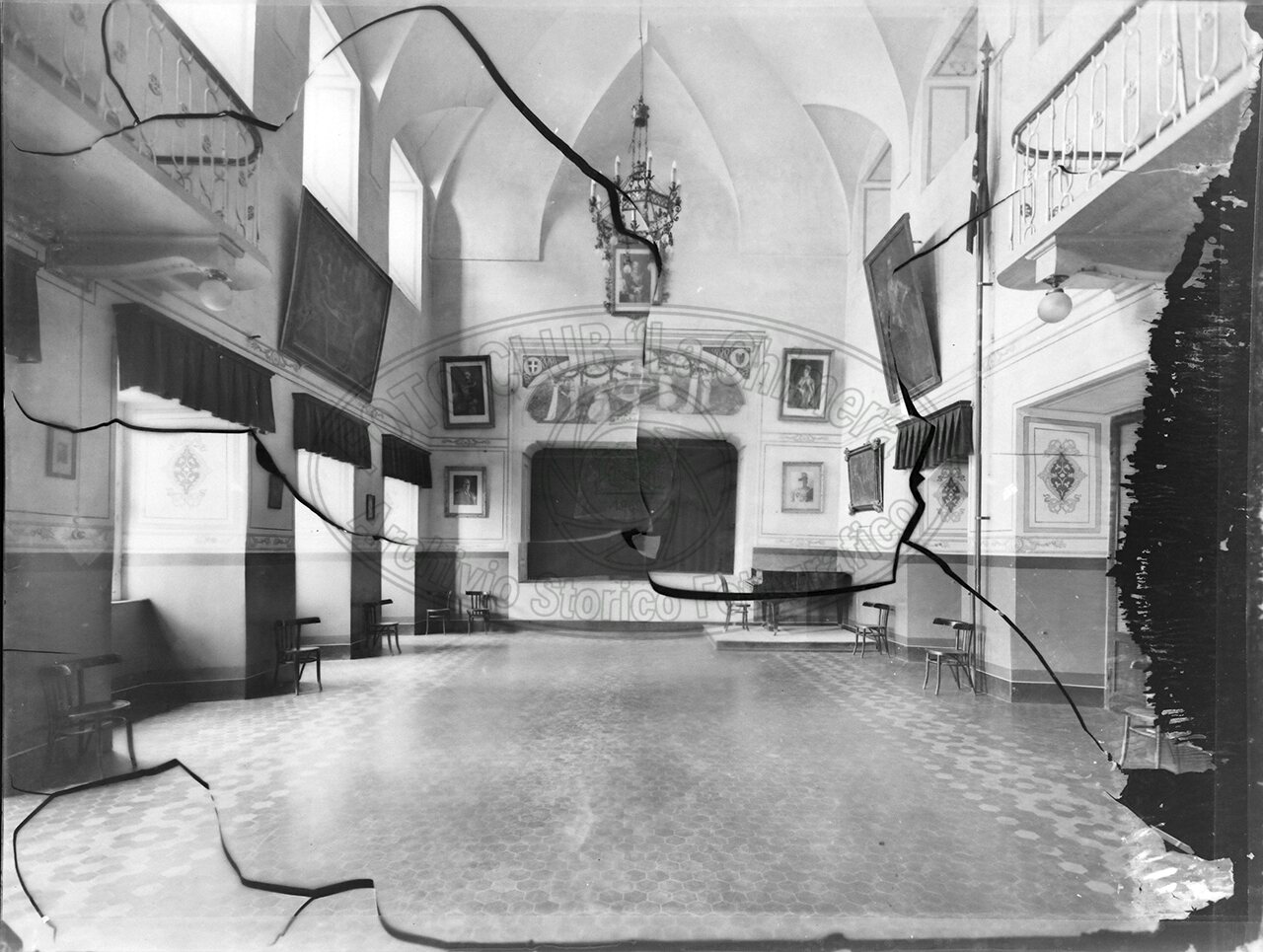 Arezzo Convitto Nazionale Teatro Verso Palcoscenico