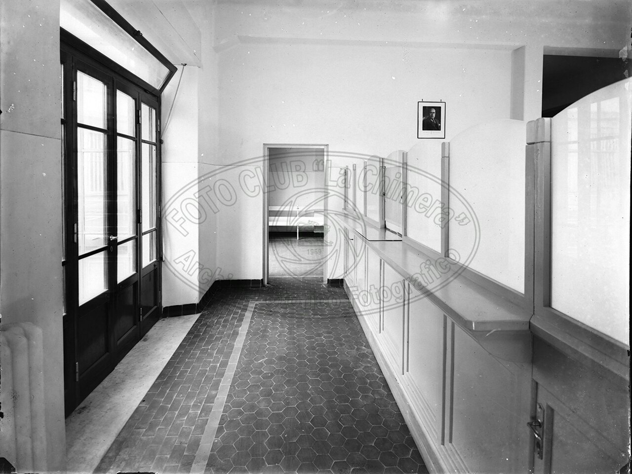 Arezzo Sanatorio Dispensario Antitubercolare Galleria D Ingresso