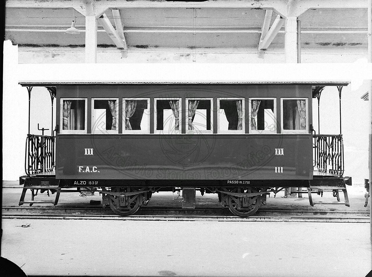 Arezzo Societa Costruzioni Ferroviarie E Meccaniche Vettura Dell Appennino