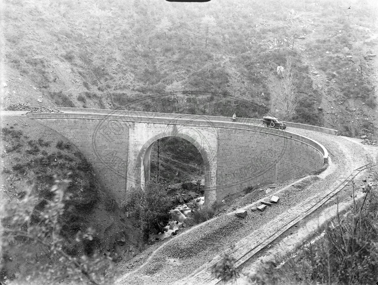 Ponte Sul Fosso Della Molina Provinciale Stia Londa 7 Dicembre 1926