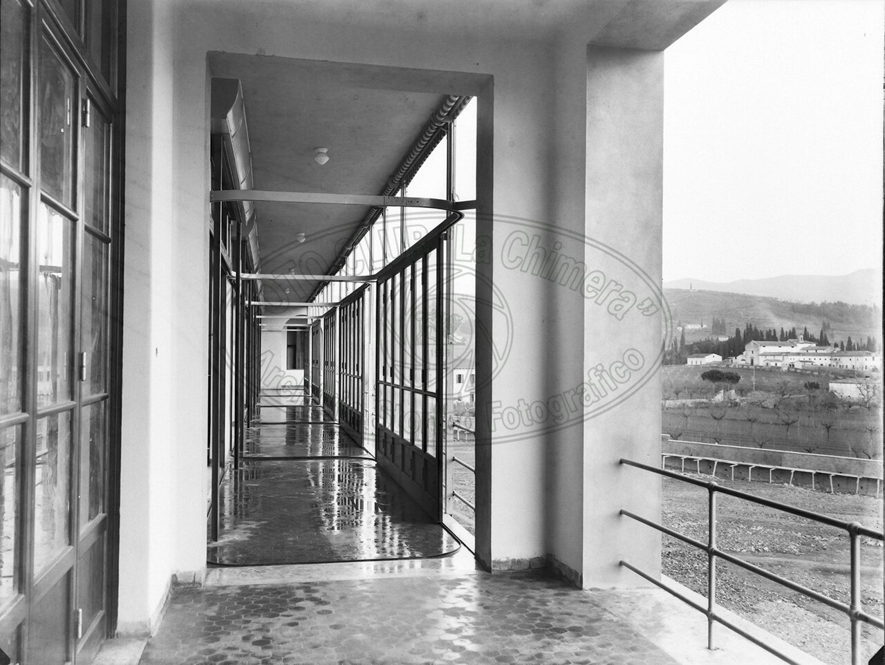Arezzo Sanatorio Veranda A Sud Chiusa