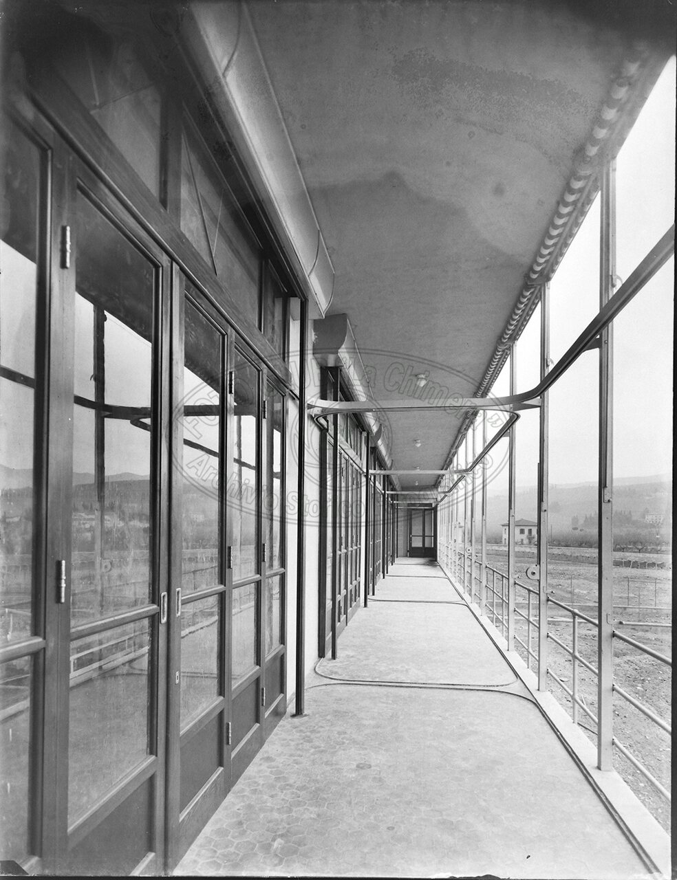 Arezzo Sanatorio Veranda