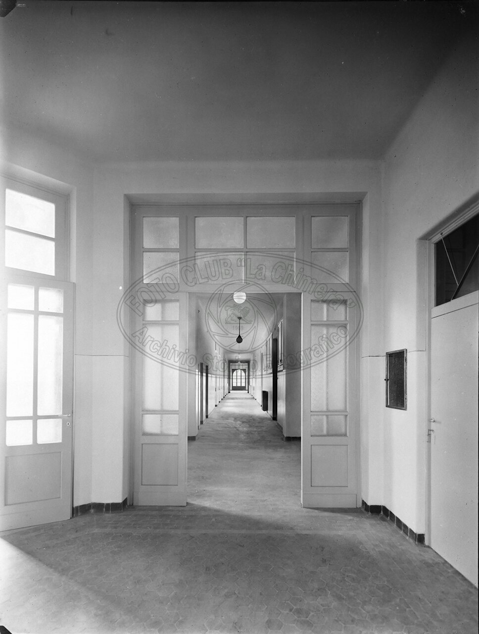 Arezzo Sanatorio Corridoi Nell Ingresso