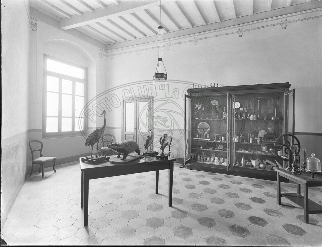 Poppi Scuole Comlpementari Aula Di Fisica Divembre 1925