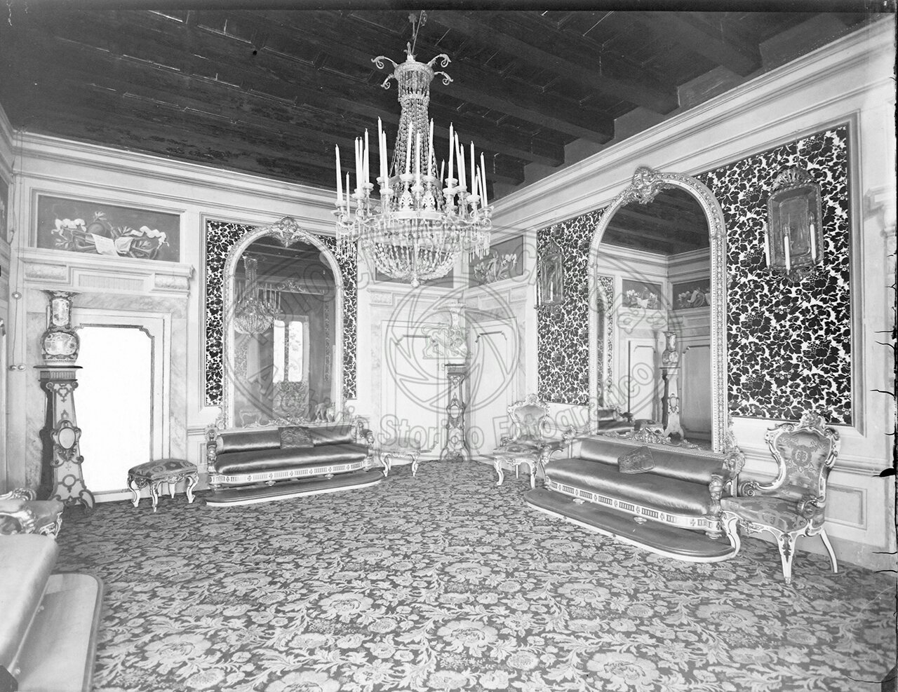Bibbiena Palazzo Conte Ghezzi Sala Degli Specchi