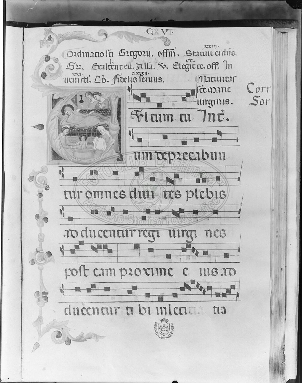Poppi Castello Conti Guidi Biblioteca Riproduzione Di Incunabolo
