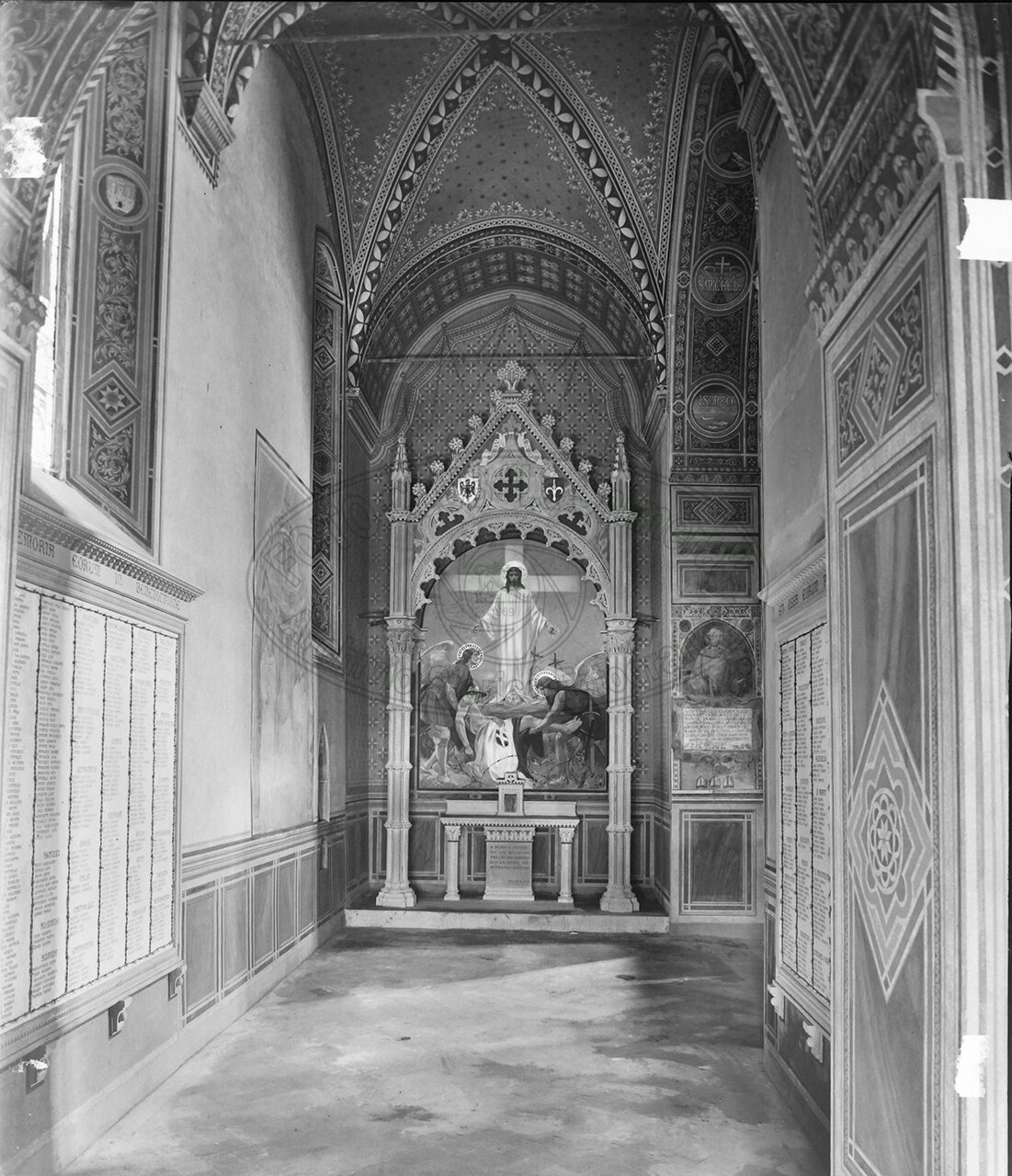 Arezzo S Francesco Cappella Votiva Interno