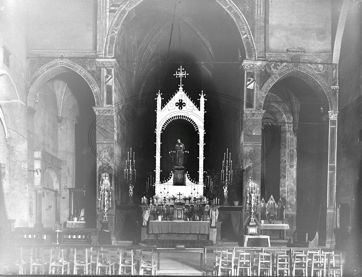 Arezzo Chiesa Di S Francesco Illuminazione Di S Francesco