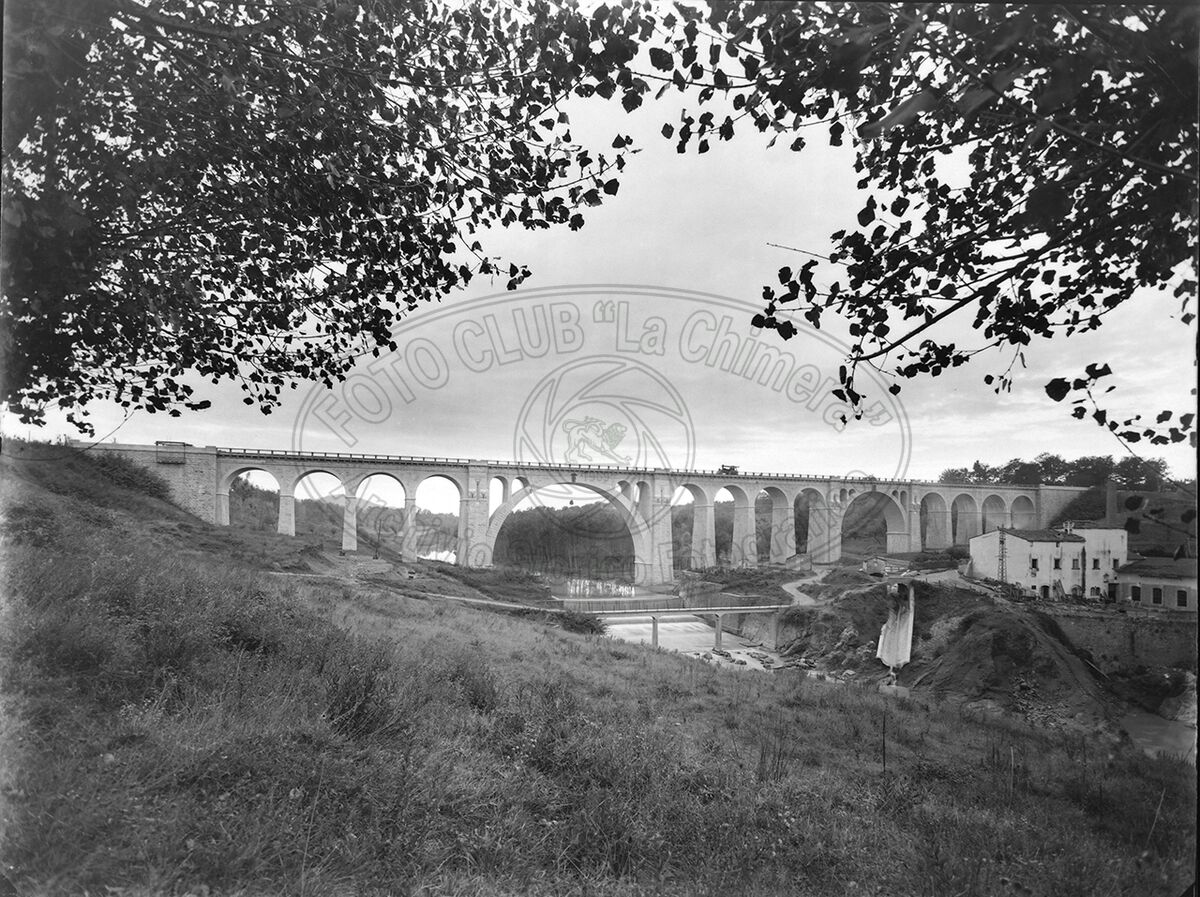 Amministrazione Provinciale Veduta Generale Del Ponte 1932