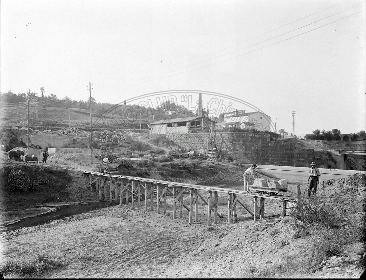 Amm Pro Ponte Di Pratantico Passerella 21 Agosto 1927