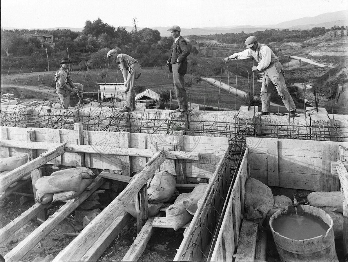 Amm Pro Arezzo Ponte Di Pratantico Particolare Lavori Di Armatura