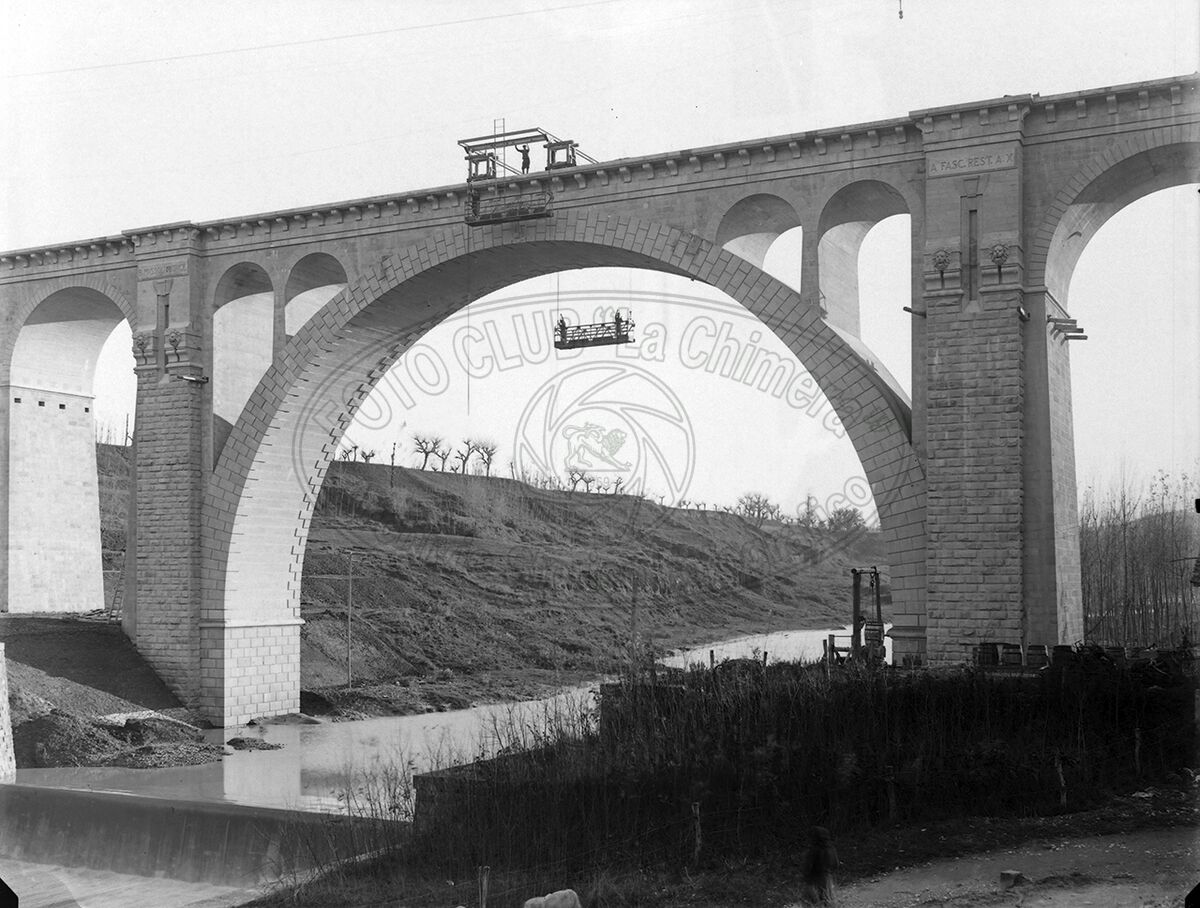 Arezzo Amm Pro Ponte Di Pratantico Veduta Dell Arco Centrale