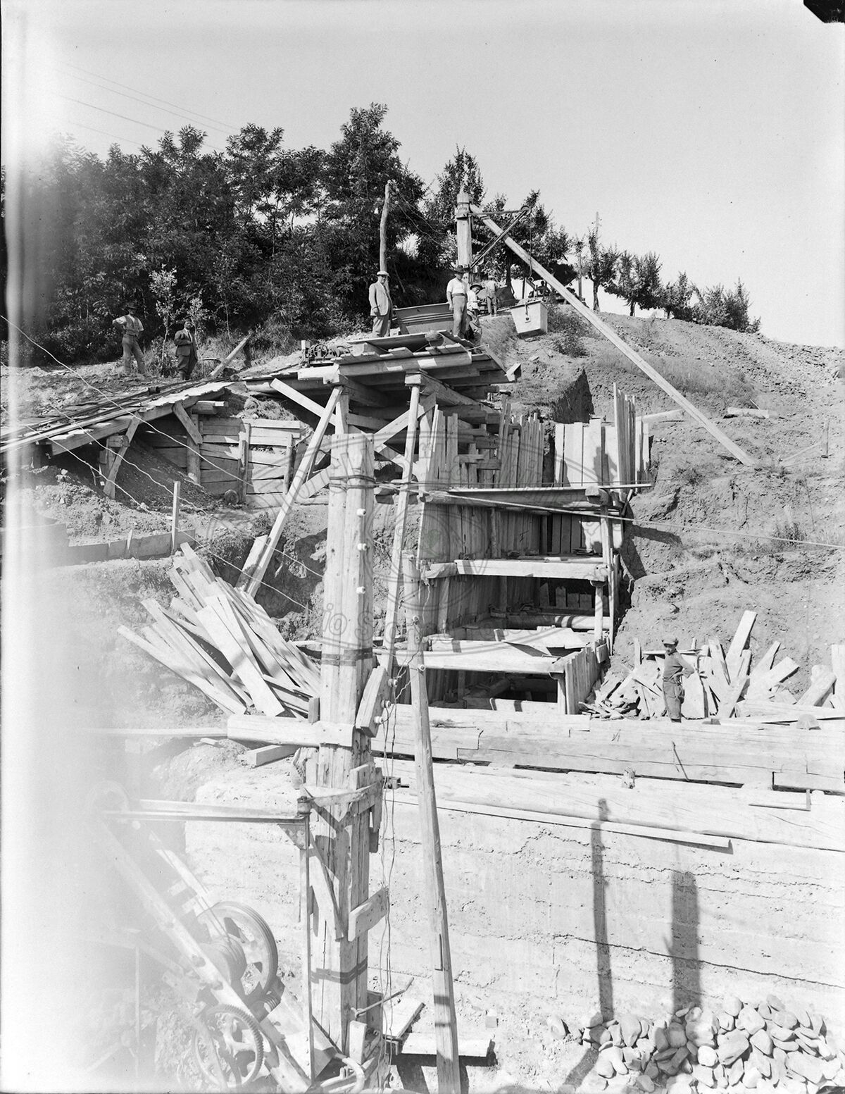 Amm Pro Arezzo Ponte Di Pratantico Insieme Dei Lavori 20Giugno 1927
