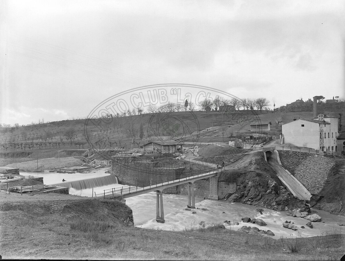 Ponte Di Pratantico Veduta D Insieme 21 Febbraio 1928