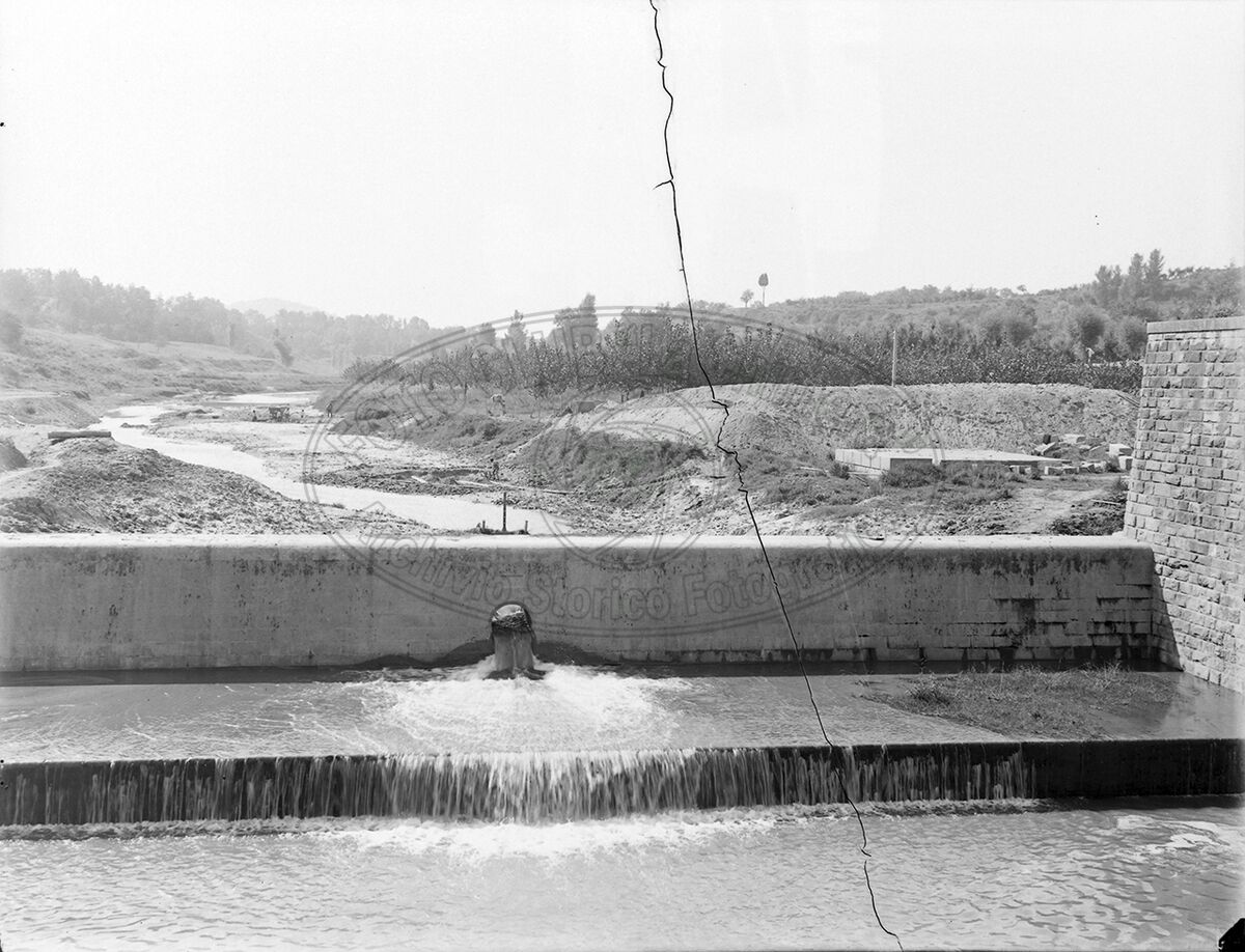 Ponte Di Pratantico Veduta Letto Dellachiana 22 Settembre 1926