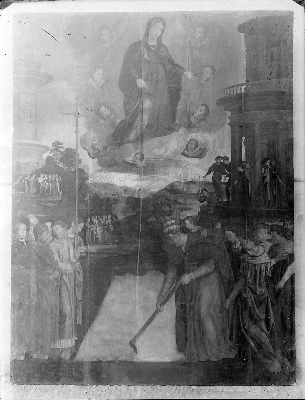 Arezzo Cattedrale Sagrestia Il Miracolo Della Neve Di Niccolo Soggi Sec Xvi
