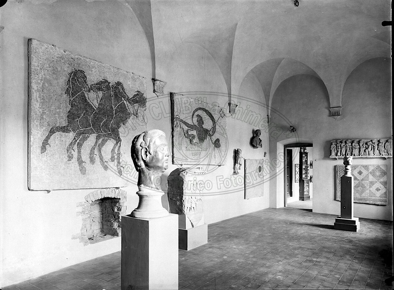 Arezzo Museo Archeologico S Bernardo Sala Del Mosaico
