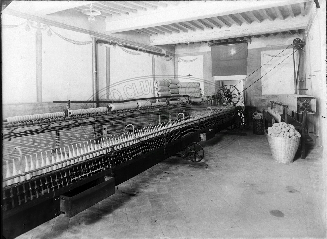 Anghiari Lanificio Bartolomei Corso Sala Filatura