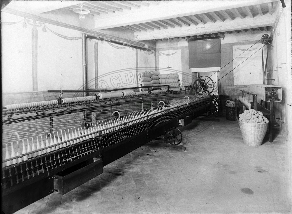 Anghiari Lanificio Bartolomei Corso Sala Filatura