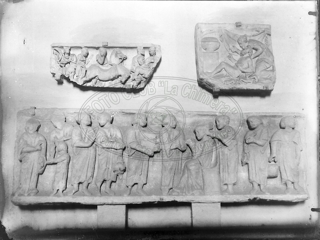 Arezzo Museo Bassorilievi Etrusco Romani