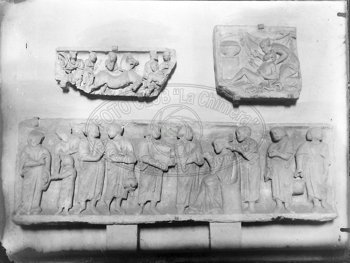 Arezzo Museo Bassorilievi Etrusco Romani
