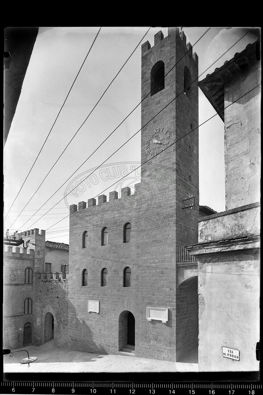 Castiglion Fibocchi Facciata Del Municipio