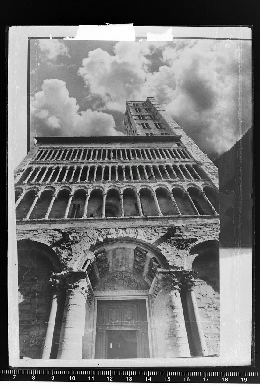 Arezzo fotomontaggio della chiesa della pieve