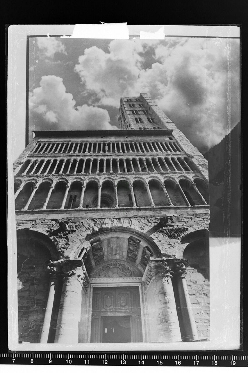 Arezzo fotomontaggio della chiesa della pieve