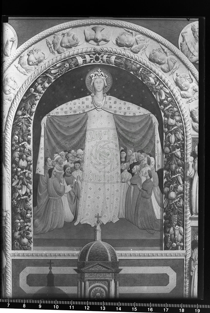 Arezzo chiesa di s maria delle grazie affresco attribuito a spinello