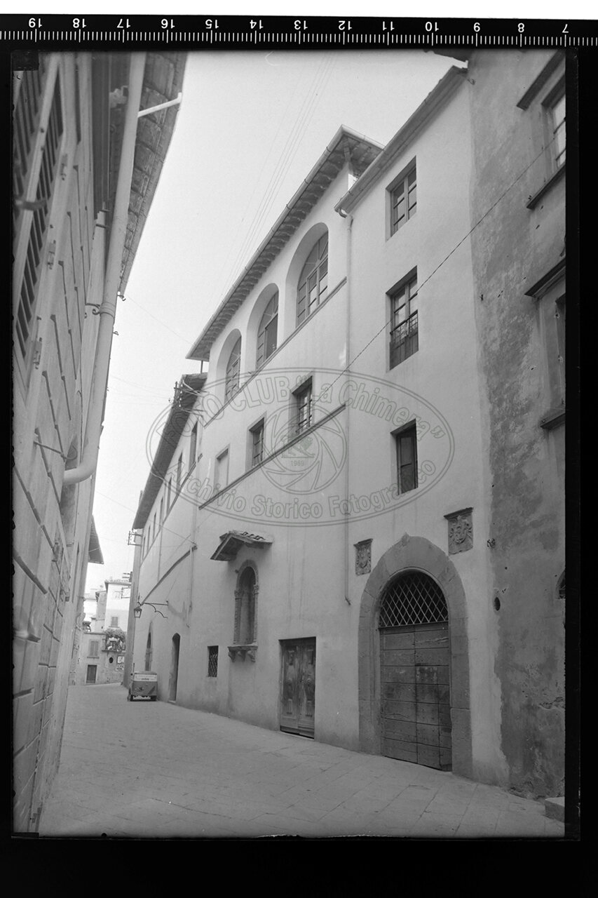 Arezzo particolare della via bicchieraia