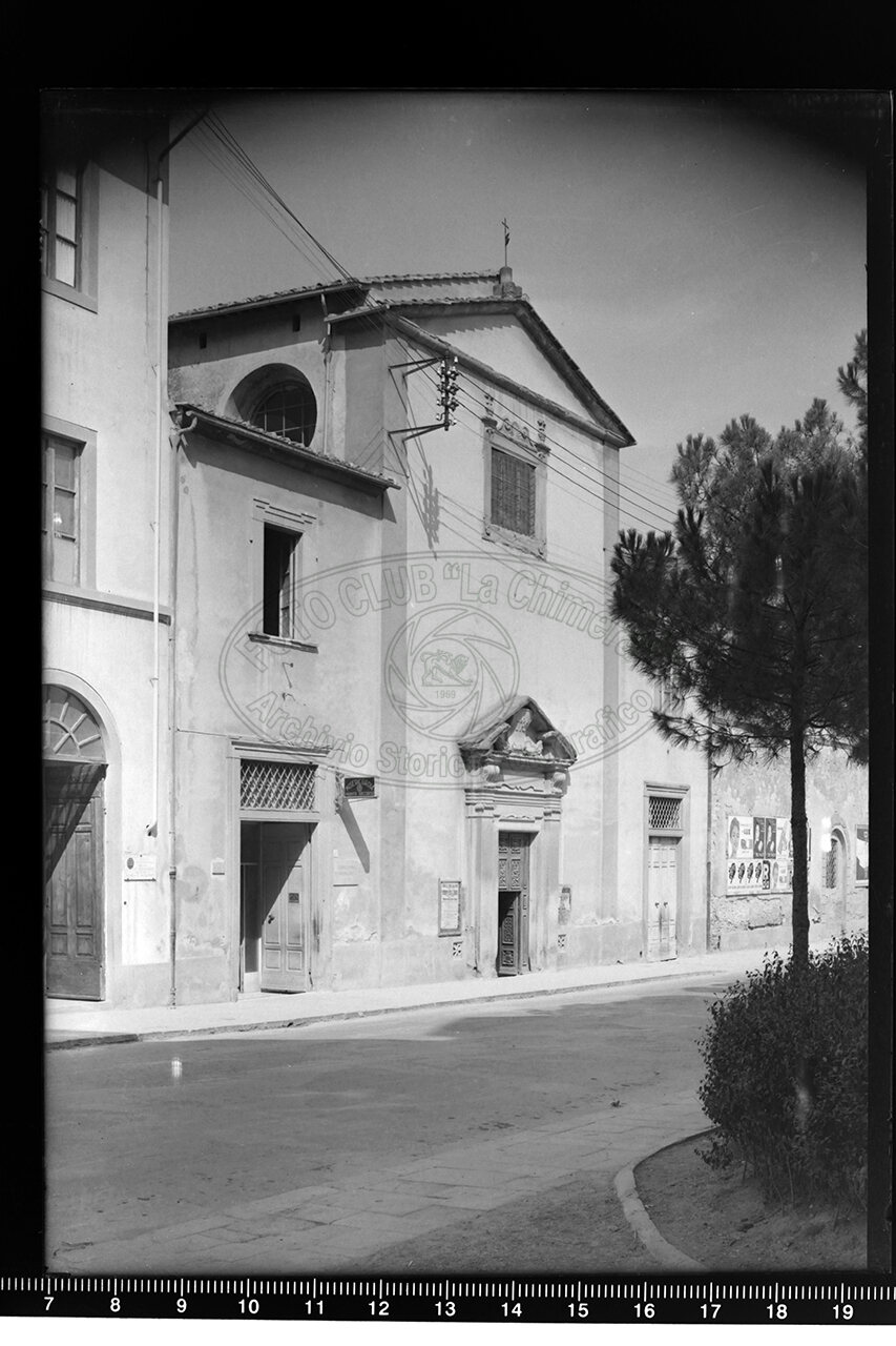 Arezzo chiesa e uffici dell confraternita della misericordia sita in via garibaldi