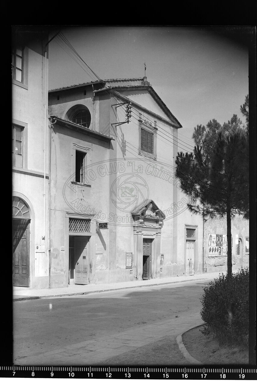 Arezzo chiesa e uffici dell confraternita della misericordia sita in via garibaldi