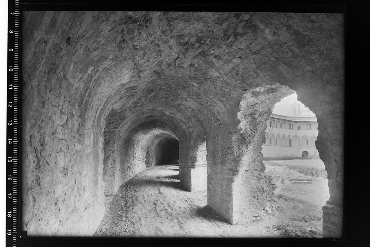 Arezzo veduta dell anfiteatro romano