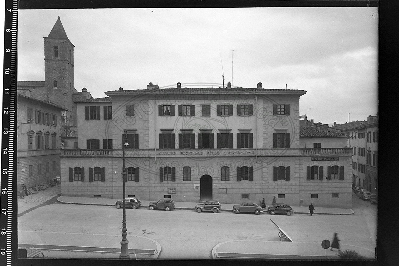 Arezzo veduta del palazzo ina
